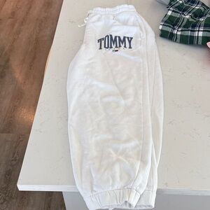 Tommy Hilfiger White Sweatpants